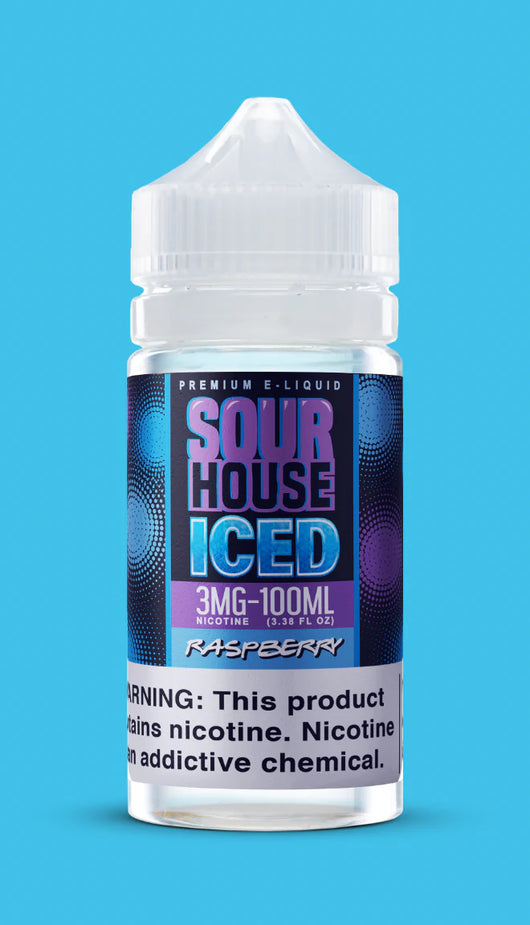 Sour House Iced 100ml E-Liquids Black Lava Vape