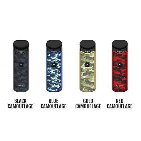 SMOK Nord Camouflage 1100mAh 3ML Pod System Starter Kit Black Lava Vape