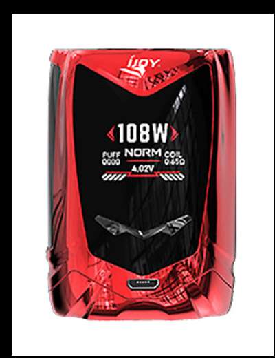 Ijoy Avenger Baby 108W Box w/ *2 20350 Batteries Black Lava Vape