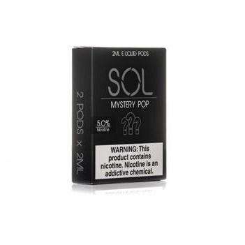 Sol Vapor Pre-Filled 2ml Cartridges (2 Pack) Black Lava Vape