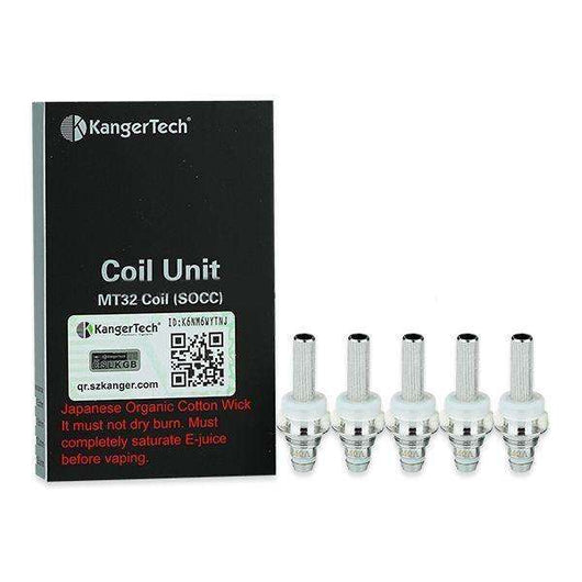 Kanger SOCC Coils (MT32) Black Lava Vape