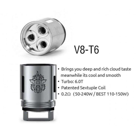 SMOK TFv8 Cloud Beast Coils Black Lava Vape