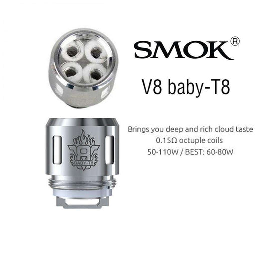 Smok TFV8 Baby Beast Coils Black Lava Vape