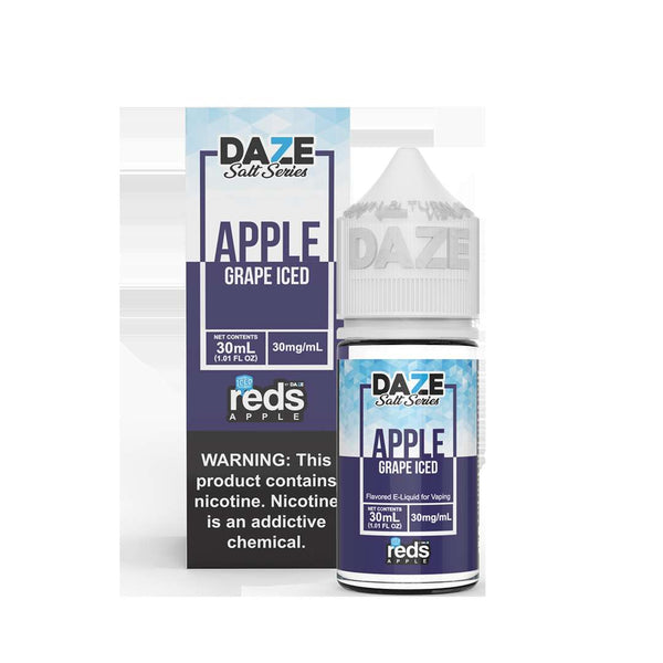 Reds 7 Daze - Salts E-liquid 30ml Black Lava Vape