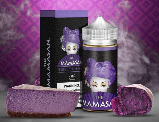 The Mamasan 100 ml E-Liquid Black Lava Vape