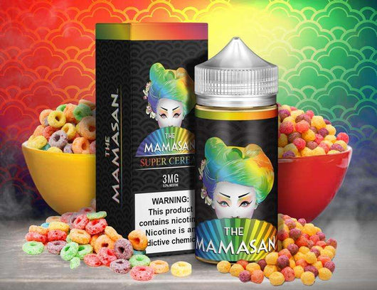 The Mamasan 100 ml E-Liquid Black Lava Vape The Mamasan 100 ml E-Liquid Black Lava Vape