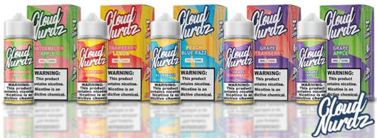 Cloud Nurdz E-Liquid 100ML Black Lava Vape