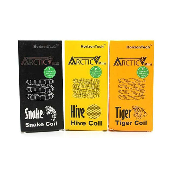 Horizon Arctic & Cerakoat Coils Black Lava Vape