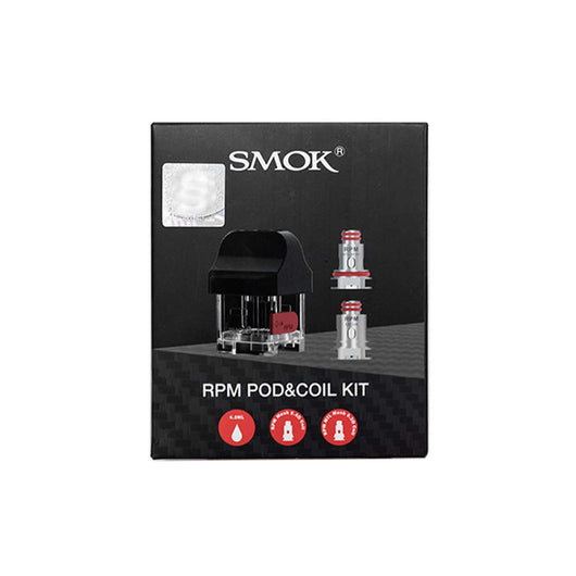 Smok RPM40 Refillable Pods Black Lava Vape