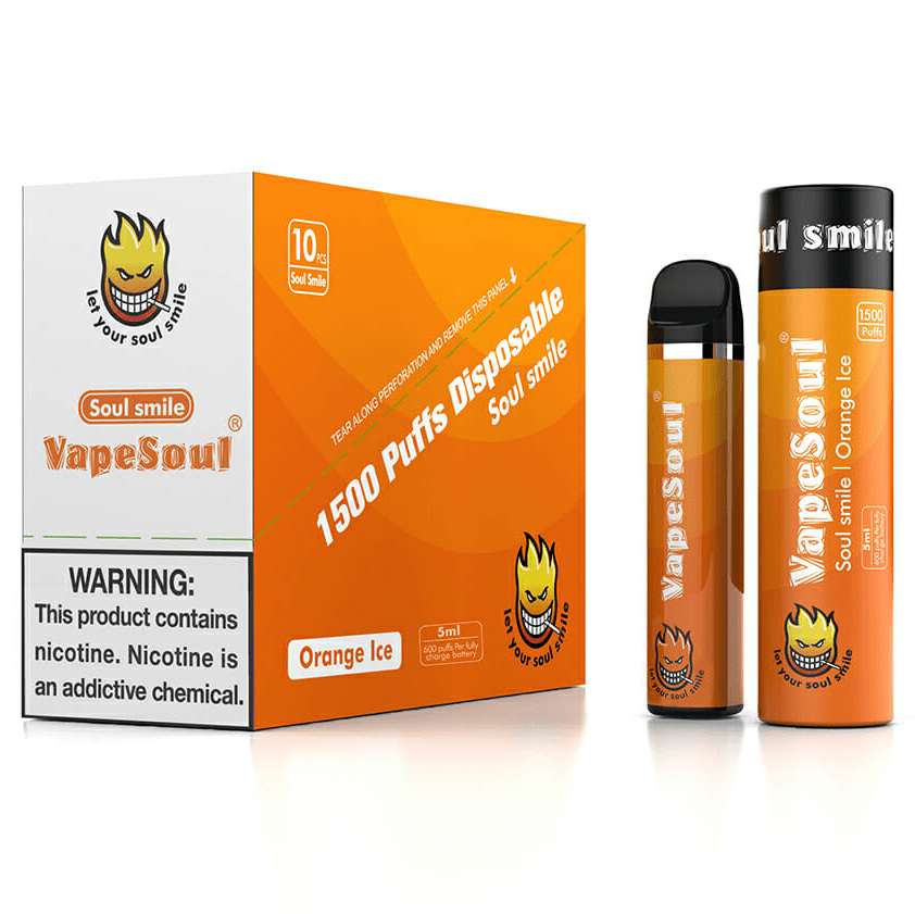 VapeSoul 5ML 1500 Puffs 600mAh Rechargeable Prefilled Nicotine Salt Disposable Vape Black Lava Vape VapeSoul 5ML 1500 Puffs 600mAh Rechargeable Prefilled Nicotine Salt Disposable Vape Black Lava Vape