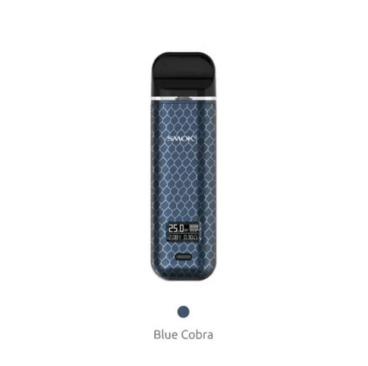 SMOK Novo X 800mAh Pod System Starter Kit With 2 x 2ML Refillable Pod Black Lava Vape