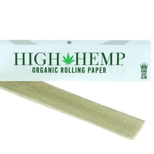 High Hemp Organic Rolling Papers Black Lava Vape