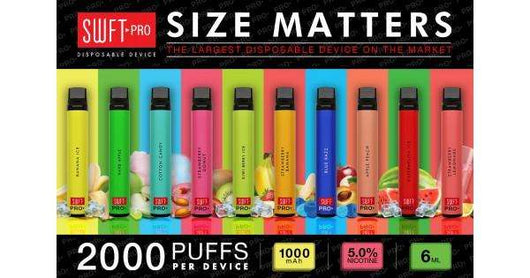 SWFT Pro 6ML 2000 Puffs 1000mAh Disposable Device Black Lava Vape SWFT Pro 6ML 2000 Puffs 1000mAh Disposable Device Black Lava Vape
