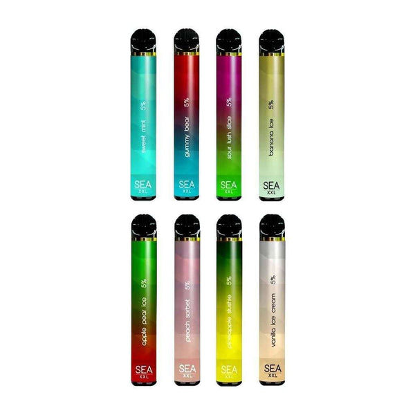 Sea XXL 8ML 2000 Puffs 1300mAh Disposable Device Black Lava Vape