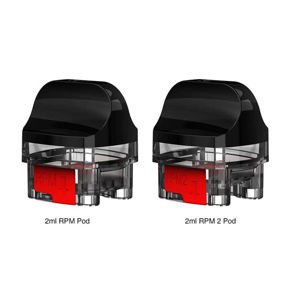 Smok RPM 2 - 7ml Refillable Replacement Pod Black Lava Vape