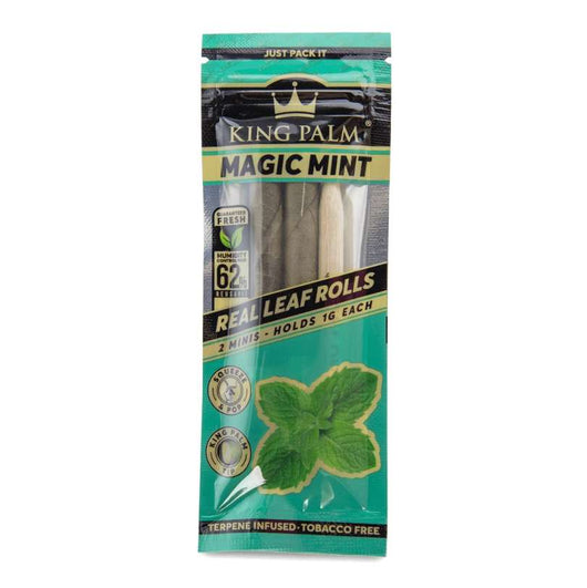 King Palm Flavored Mini Size Hand Rolled Leaf Black Lava Vape