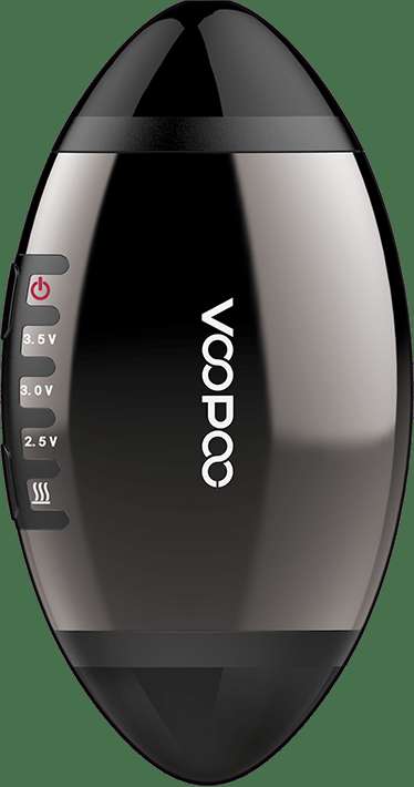 Voopoo VFL 650mAh 10W VV 0.8ML Pod Starter Kit Black Lava Vape