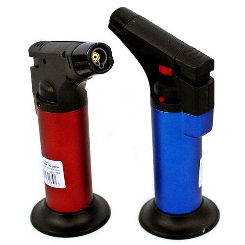 G-Star Table Torch Lighter With Stand Metallic (In-Store Pick Up Only - Can Not Ship) Black Lava Vape