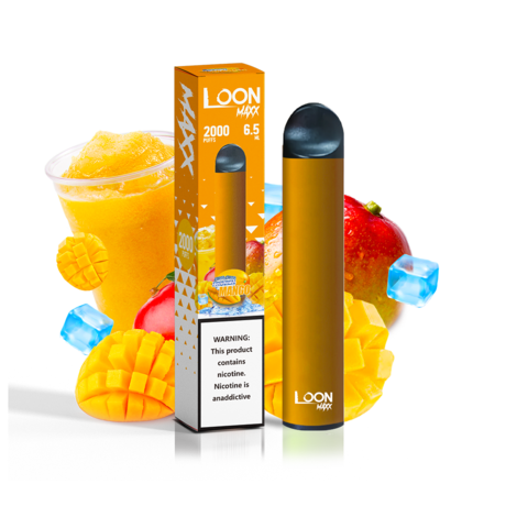 Loon Maxx 6.5ML 2000 Puffs Disposable Device Black Lava Vape