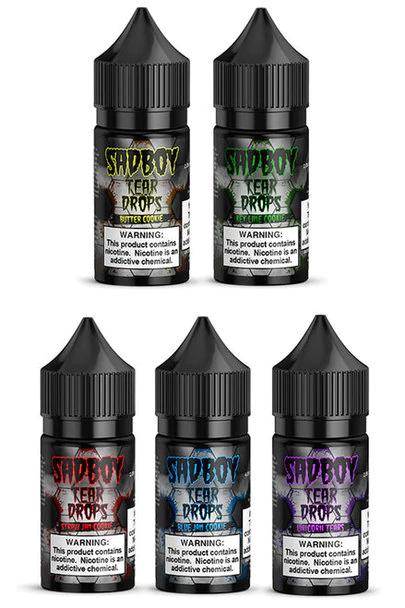 Sadboy Teardrops Nicotine Salt 30ML Black Lava Vape