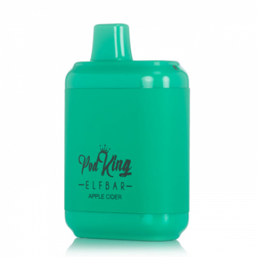 Elf Bar x Pod King XC5000 Puff Disposables 13.5mL Black Lava Vape