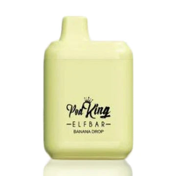 Elf Bar x Pod King XC5000 Puff Disposables 13.5mL Black Lava Vape