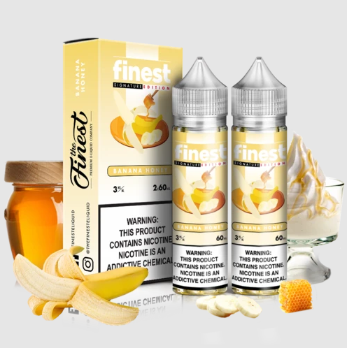The Finest E-Liquid Signature Edition 120ML (2 x 60ML) Black Lava Vape