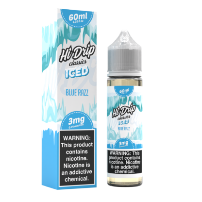 Hi-Drip Classics Iced E-Liquids 60ml Black Lava Vape