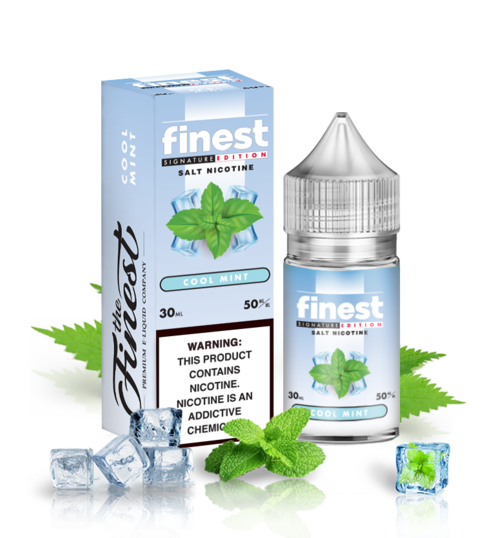 The Finest Saltnic Series Signature Edition Salt 30ML Black Lava Vape
