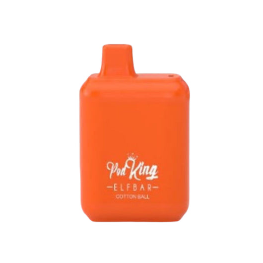 Elf Bar x Pod King XC5000 Puff Disposables 13.5mL Black Lava Vape