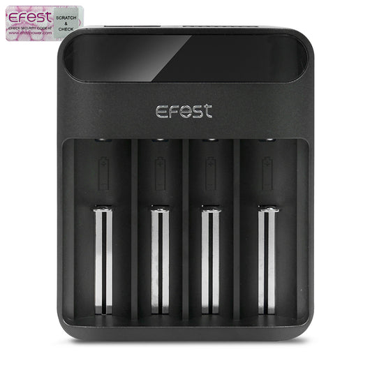 Efest "Lush" Charger Black Lava Vape