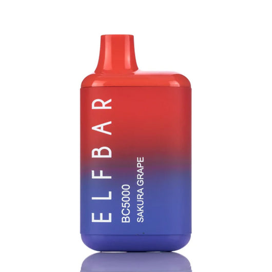 Elf Bar BC5000 Disposable Pod Device 13 mL 5000 Puffs - 5% Black Lava Vape