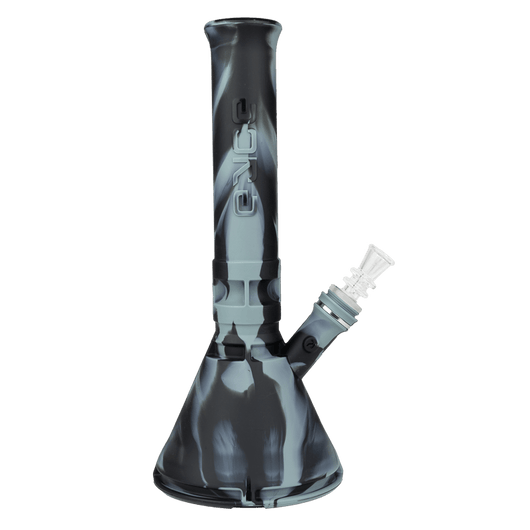 Eyce Platinum Cured Silicone Beaker Water Pipe Black Lava Vape