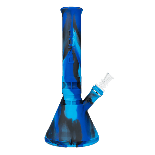 Eyce Platinum Cured Silicone Beaker Water Pipe Black Lava Vape