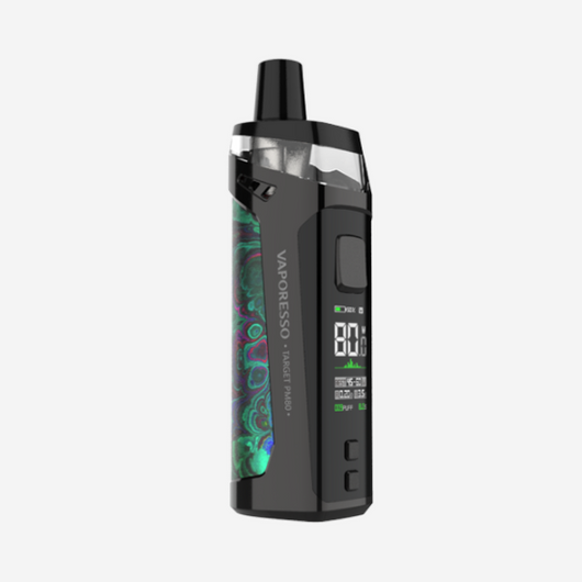 Vaporesso Target PM80 2000mAh PodKit With 2 x 4ML Refillable Pod Black Lava Vape