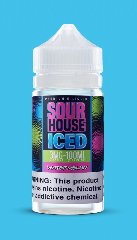Sour House Iced 100ml E-Liquids Black Lava Vape