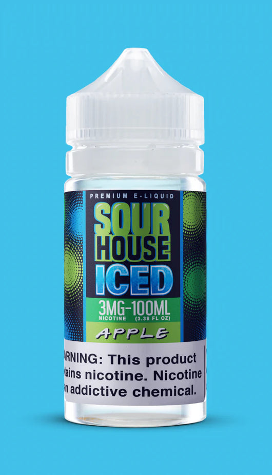 Sour House Iced 100ml E-Liquids Black Lava Vape