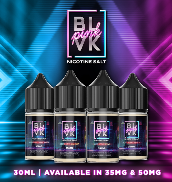 BLVK Pink Salt Series 30mL Black Lava Vape