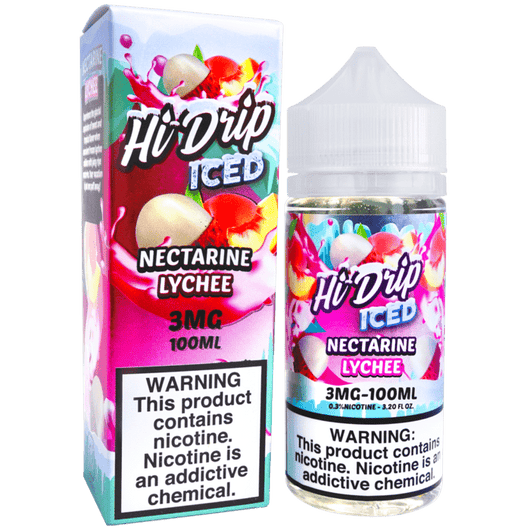 Hi-Drip Iced E-Liquid 100ML Black Lava Vape