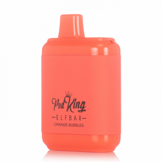 Elf Bar x Pod King XC5000 Puff Disposables 13.5mL Black Lava Vape