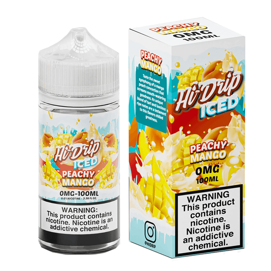 Hi-Drip Iced E-Liquid 100ML Black Lava Vape