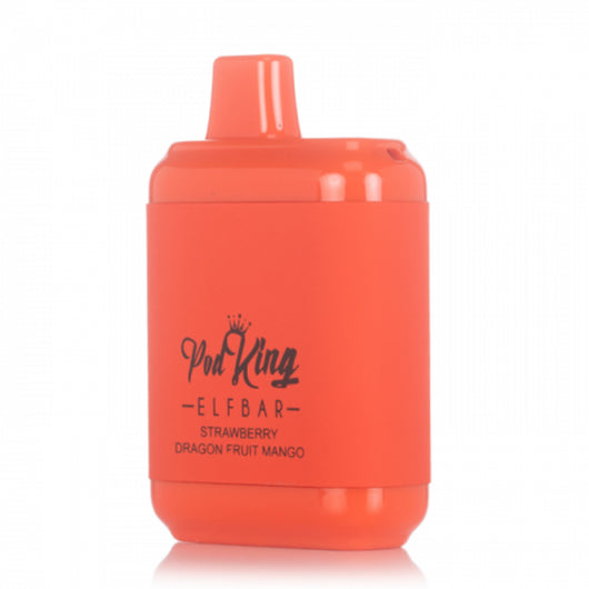 Elf Bar x Pod King XC5000 Puff Disposables 13.5mL Black Lava Vape