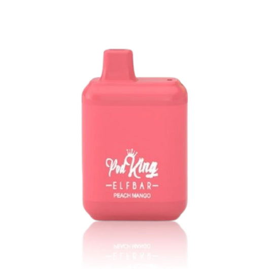 Elf Bar x Pod King XC5000 Puff Disposables 13.5mL Black Lava Vape