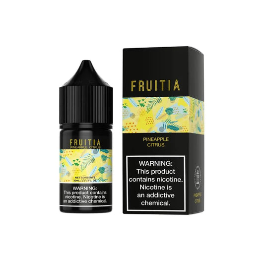 Fruitia Nicotine Salt E-Liquid By Fresh Farms 30ML Black Lava Vape