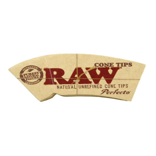 RAW Cone Tips - Natural Unrefined Cone Tips Black Lava Vape