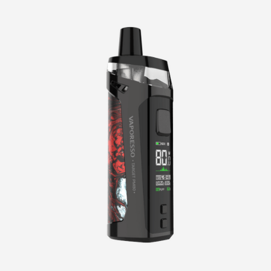 Vaporesso Target PM80 2000mAh PodKit With 2 x 4ML Refillable Pod Black Lava Vape