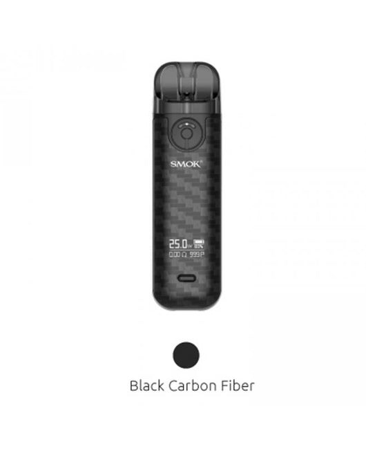 SMOK Novo 4 800mAh Pod System Starter Kit With Refillable 2ML Pod Black Lava Vape