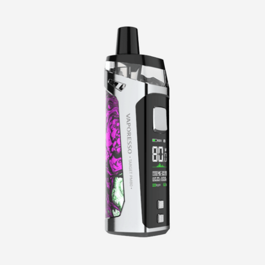 Vaporesso Target PM80 2000mAh PodKit With 2 x 4ML Refillable Pod Black Lava Vape