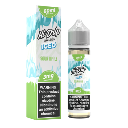 Hi-Drip Classics Iced E-Liquids 60ml Black Lava Vape