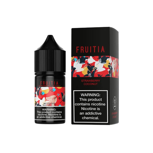 Fruitia Nicotine Salt E-Liquid By Fresh Farms 30ML Black Lava Vape